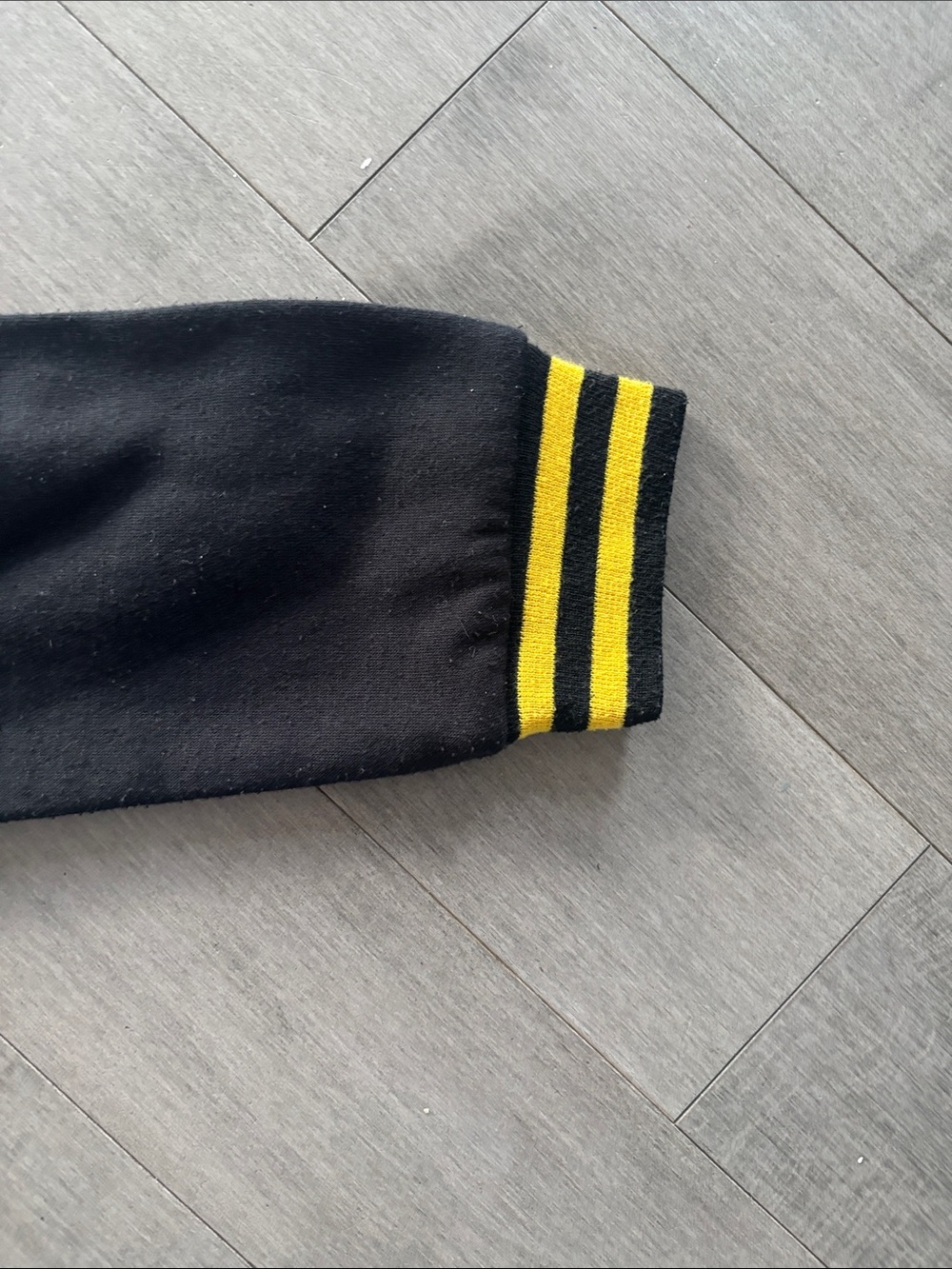 Hogwarts Crest Black Hoodie with Gold Accents - Picture 4 of 8